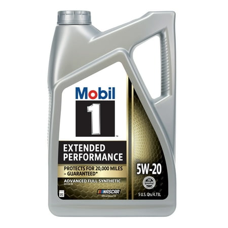 Mobil 1 Extended Performance Full Synthetic Motor Oil 5W-20, 5 Quart