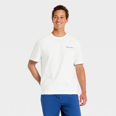 Men's Short Sleeve Scenic Graphic T-Shirt - Goodfellow & Co™ x Reyn Spooner White L
