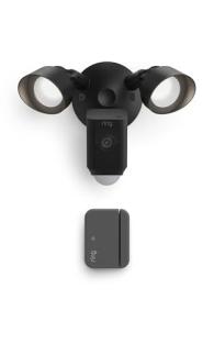 Ring Floodlight Cam Wired Plus w/ Outside Door Sensor Amazon