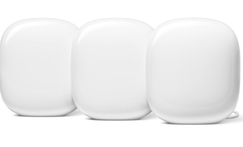 3-Pack Google Nest Wifi Pro Tri-Band Mesh Wi-Fi 6E Router Sellout.woot!
