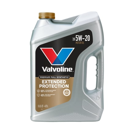 Valvoline Extended Protection Premium Full Synthetic 5W-20 Motor Oil 5 Quart