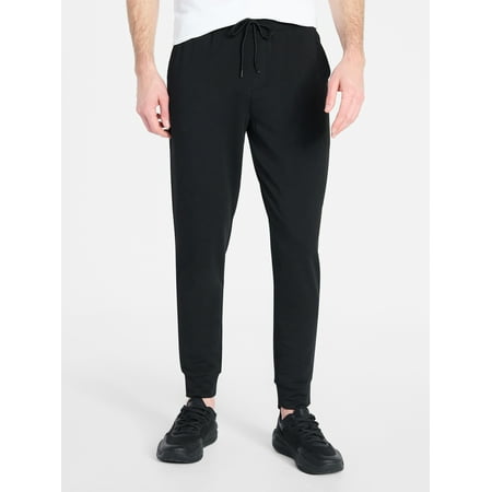 Athletic Works Men's and Big Men's Active Knit Jogger Pants, Sizes XS-5XL