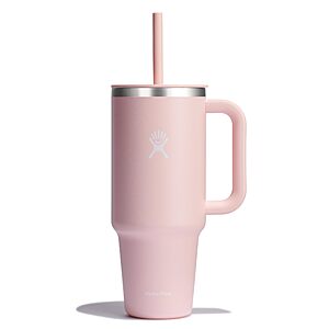 40-Oz Hydro Flask Insulated Travel Tumbler w/ Lid & Straw $20