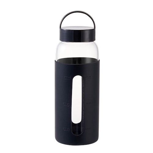 Mainstays 25-oz. Glass Water Bottle w/ Silicone Sleeve