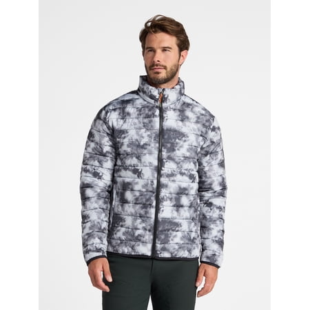 Ozark Trail Men's and Big Men's Puffer Jacket, Sizes S-3XL
