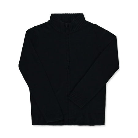 French Toast Boys' Mock Neck Zip Sweater, Navy, Sizes XS-XL