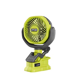 Ryobi ONE+ 18V Cordless 4" Clamp Fan (Tool Only) $19.95 + Free S&H
