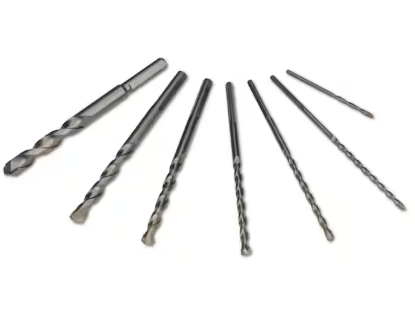 Milwaukee 7-Piece Carbide Hammer Drill Bit Set Home Depot