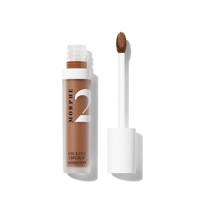 Morphe 2 Hide & Peek Concealer - Peek of Coffee - 0.16 fl oz: Medium Coverage, Finish, Liquid Formula