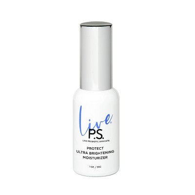 Live Probiotic Skincare Protect Daily Face Moisturizer - 1oz: Anti-Aging Cream, Contains Probiotics, Sensitive Skin