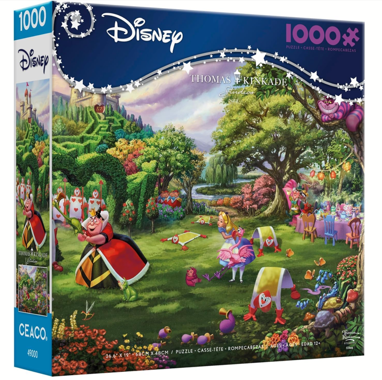 Ceaco Thomas Kinkade Disney Queen of Hearts 1000pc Puzzle Amazon