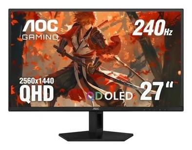 27'' AOC QD-OLED QHD 240hz G-Sync Compatible Gaming Monitor (Refurb) eBay