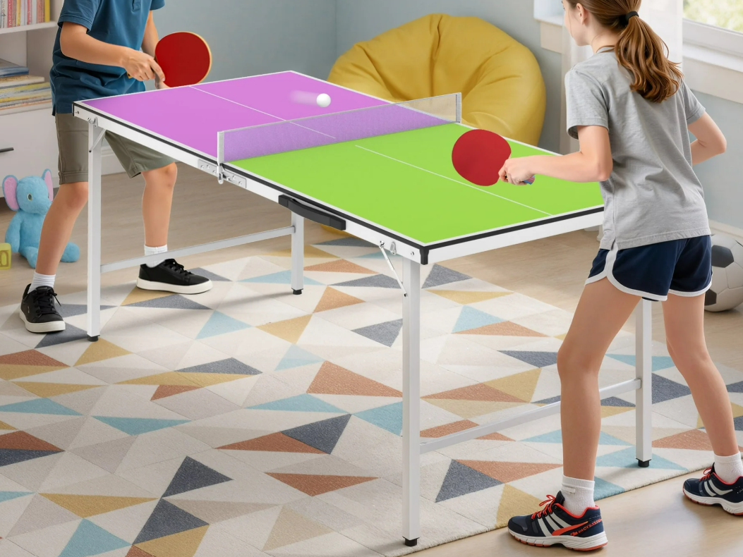 SEGMART Foldable Ping Pong Table w/ Net Walmart