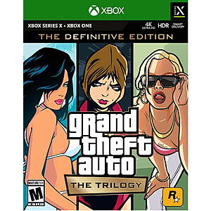 Select Locations: Grand Theft Auto: The Trilogy The Definitive Edition (XSX/XB1) $15