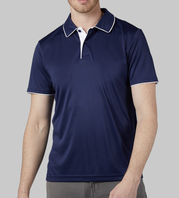 32 Degrees Stretch Flow Men's Tipped Polo 32 Degrees