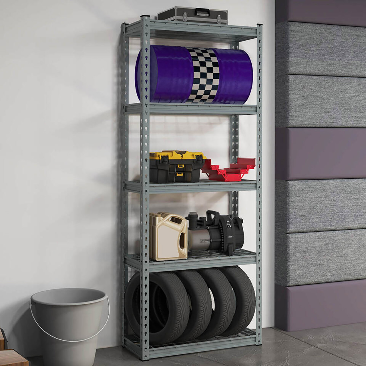 This $34 Storage Rack Holds 1,100 Pounds