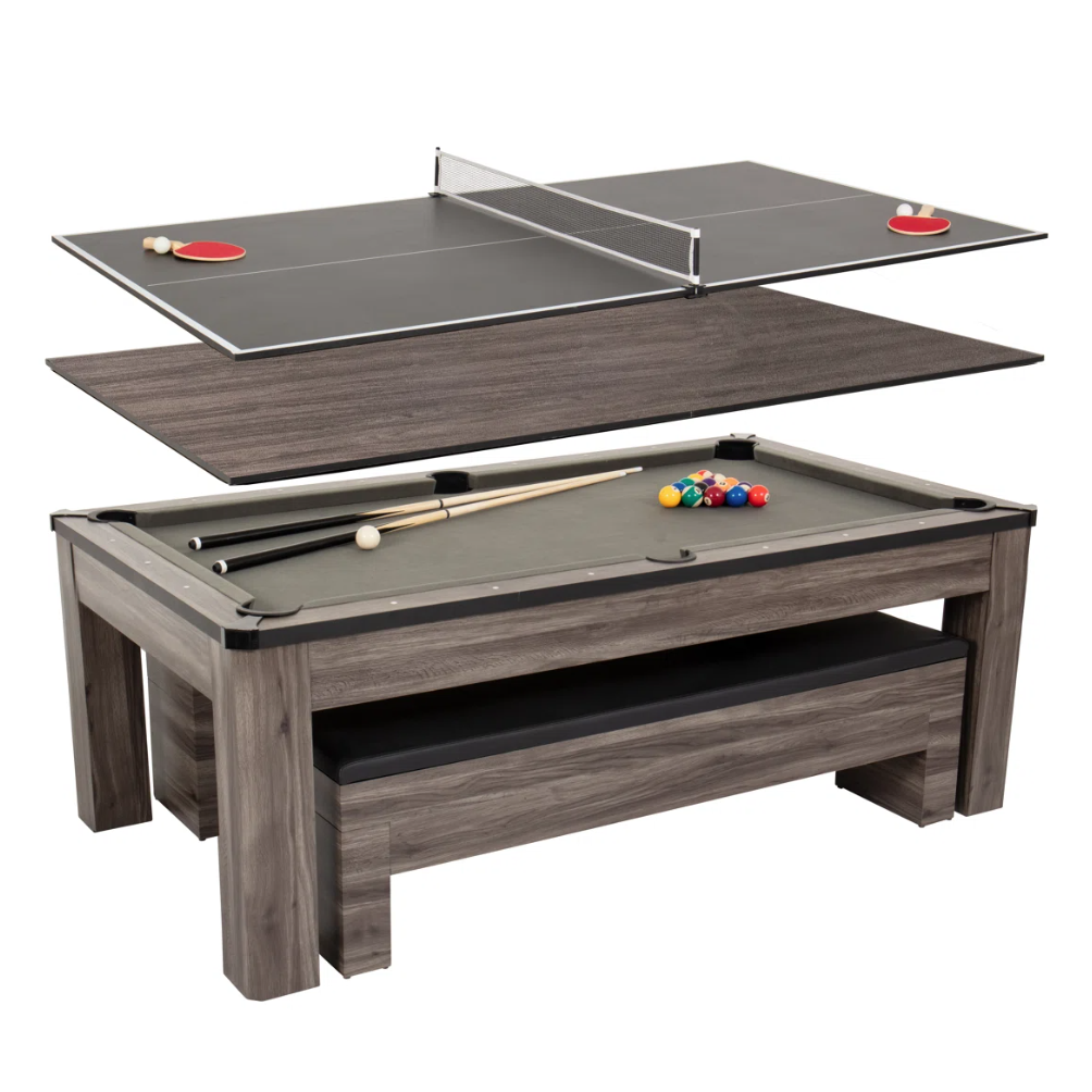 Pool, Ping-Pong & Dining Table: $1,300