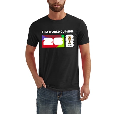 FIFA World Cup 2026 Men's Black Box Graphic Soccer Tee