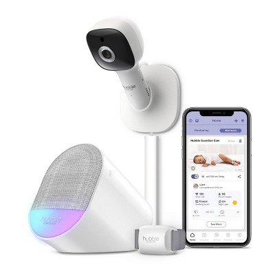 Hubble Connected Guardian Cam: Single Camera, Movement Sensor, Nightlight, Wi-Fi Enabled