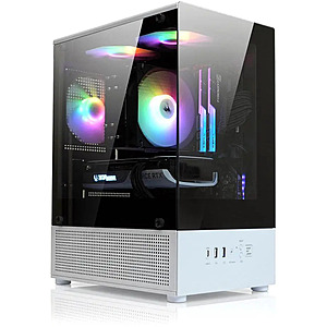 Zalman CUBIX-G Micro-ATX PC Case w/ 3x 120mm FRGB Fans $30 + Free S&H
