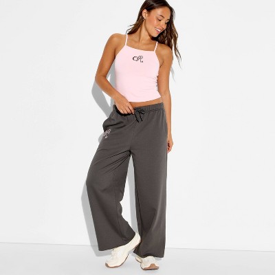 Women's Olivia Rodrigo Graphic SweatPants - Gray XL
