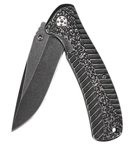 Kershaw 1301BW Starter Folding Pocket Knife w/ SpeedSafe Amazon