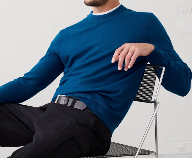 Banana Republic Factory Men's Cloud Soft Sweater Banana Republic Factory