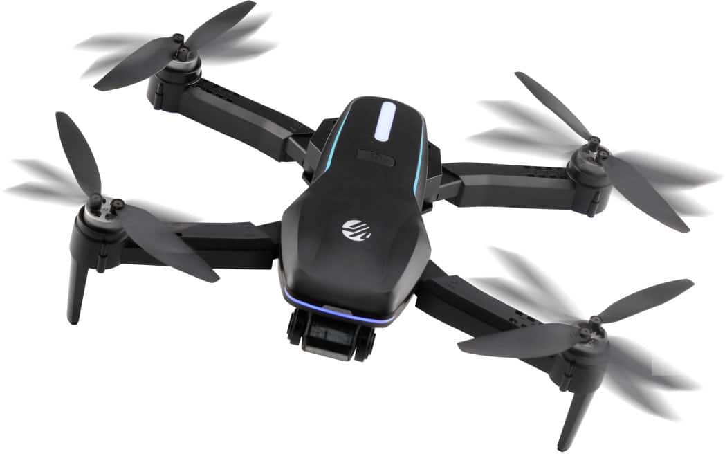 Vivitar - Sky Flow 4K Image Stabilization Aerial Camera Drone - Black