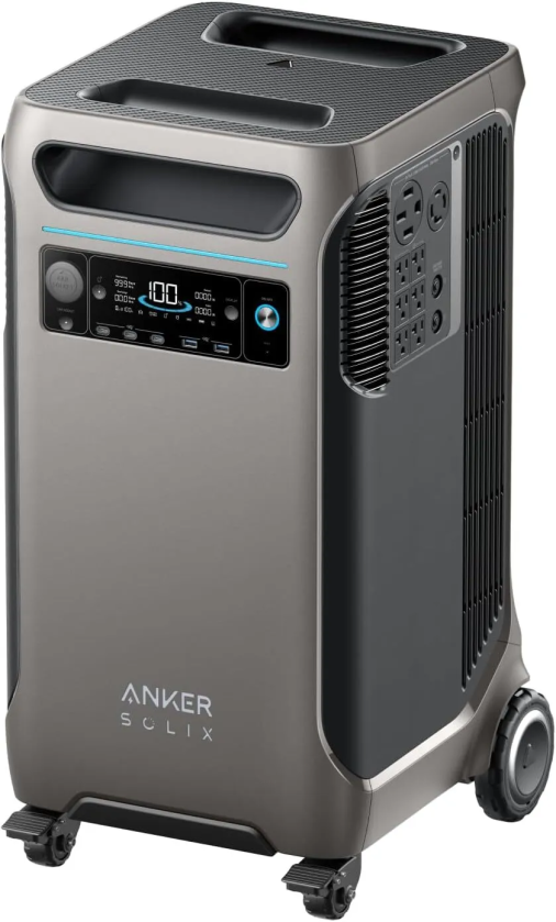 Anker SOLIX F3800 3840Wh Solar Generator Portable Power Station Amazon