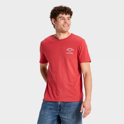 Men's Short Sleeve 'USA' Graphic T-Shirt - Goodfellow & Co™ Red XL