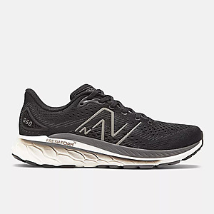 New Balance Men's Fresh Foam X 860v13 Shoes (Black/White/Magnet) $63 + Free S&H on $49+