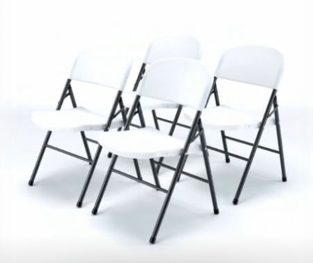 4-Pack Mainstays Premium Resin Folding Chairs Walmart