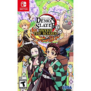 Demon Slayer: Kimetsu no Yaiba- Sweep the Board! (Switch) $24.60