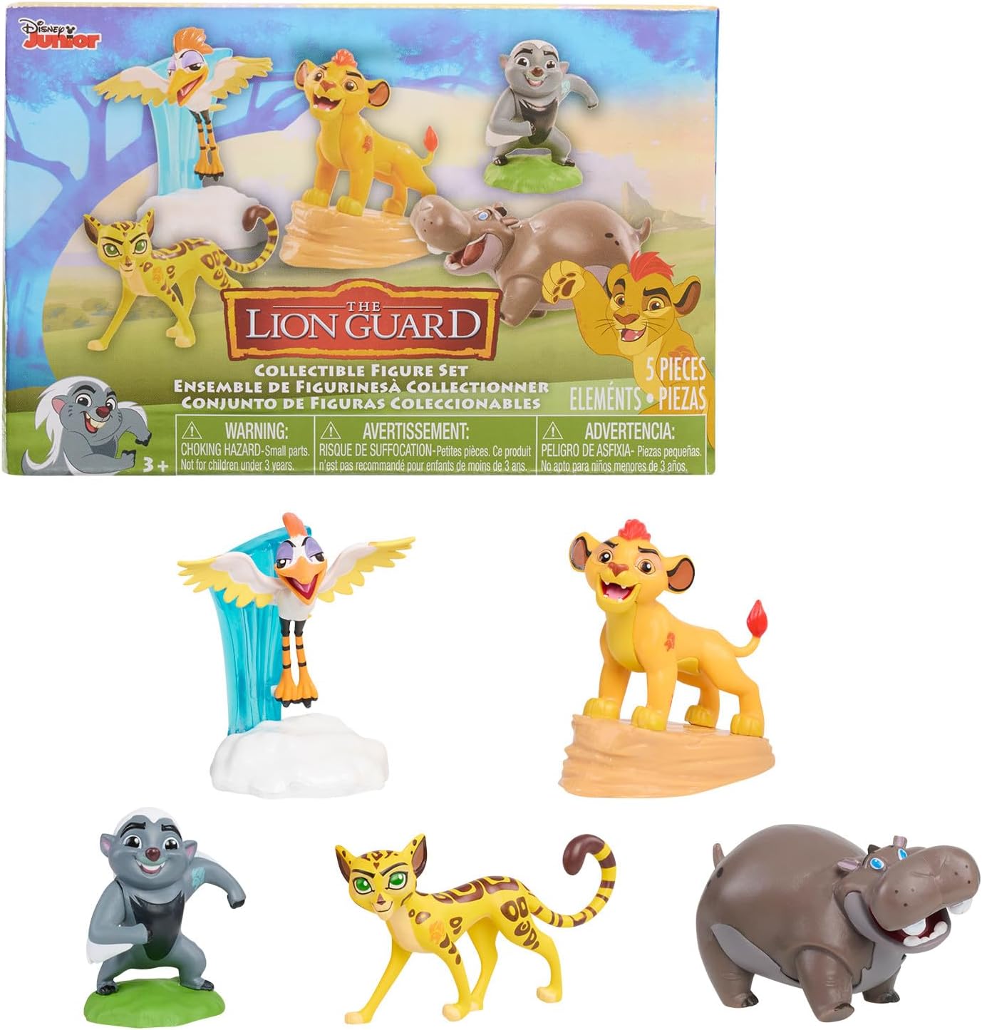 Disney Junior The Lion Guard 5-piece Figure Set