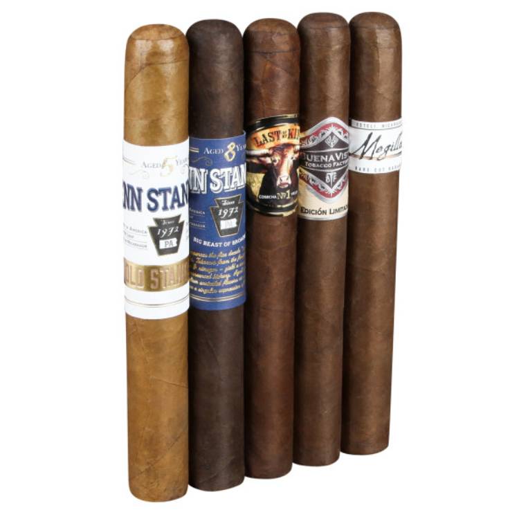 5-Cigar Sampler $18