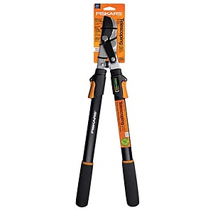 Fiskars Power-Lever Extendable 25-37" Steel Lopper Pruners $22 + Store Pickup