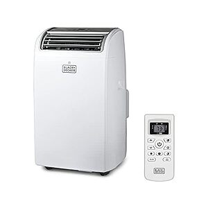 Black+Decker 12,000 BTU Portable Air Conditioner w/ Remote Control (White) $180 + Free S&H w/ Amazon Prime