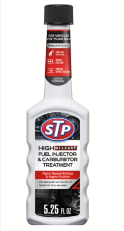 5.25oz STP High Mileage Fuel Injector / Carburetor Cleaner + $0.75 Walmart Cash Walmart