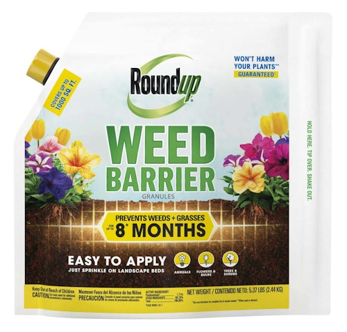 Roundup 5.37-lb. Weed Barrier Granules Bag