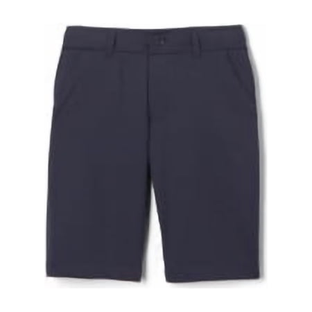 French Toast Boys Adjustable Waist Flat Front Stretch Performance Moisture-Wicking Shorts, SIZE 4-20
