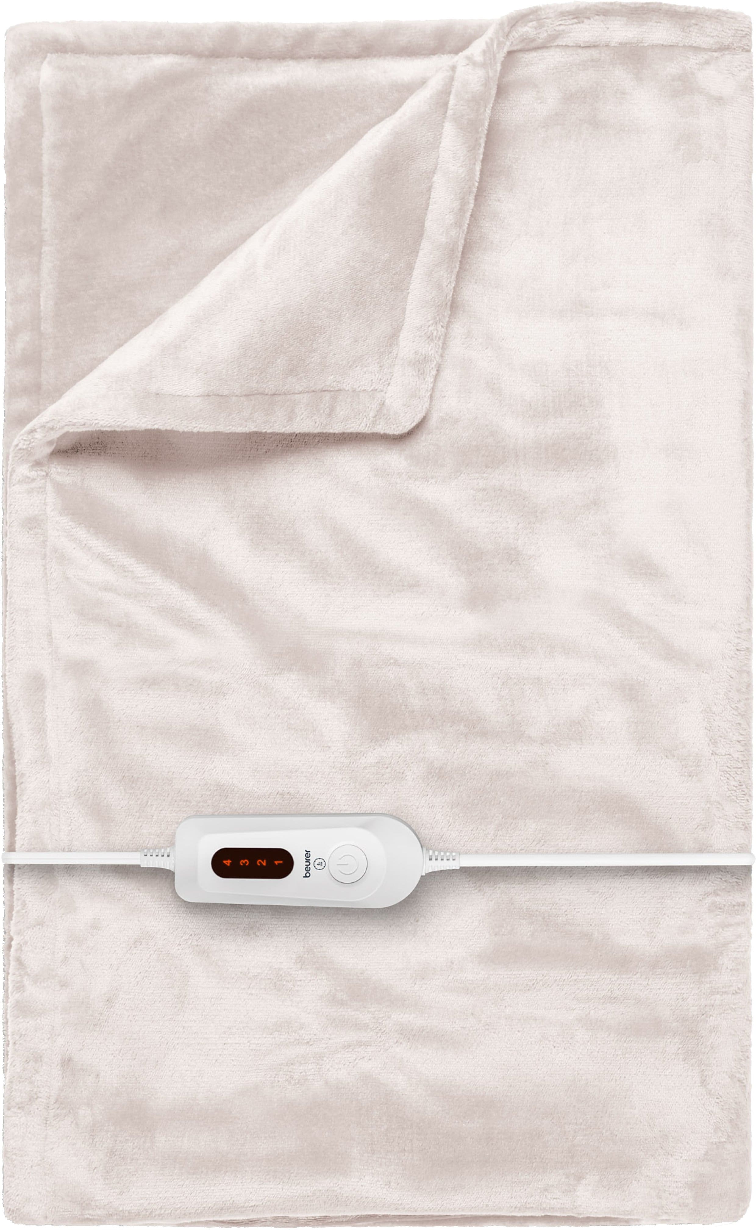 Beurer - Super-Cozy Heated Blanket - Cream