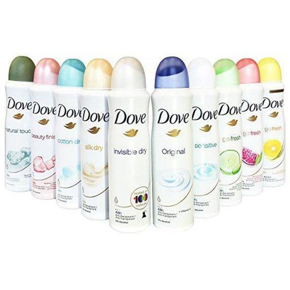 10pk Dove Body Spray $36 Shipped