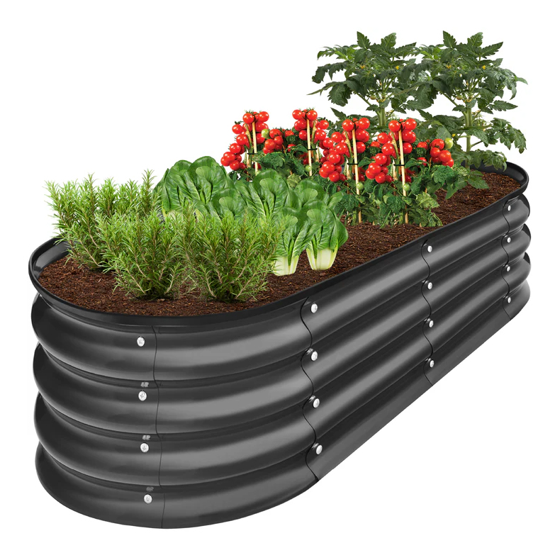 4' Oval Garden Bed $35