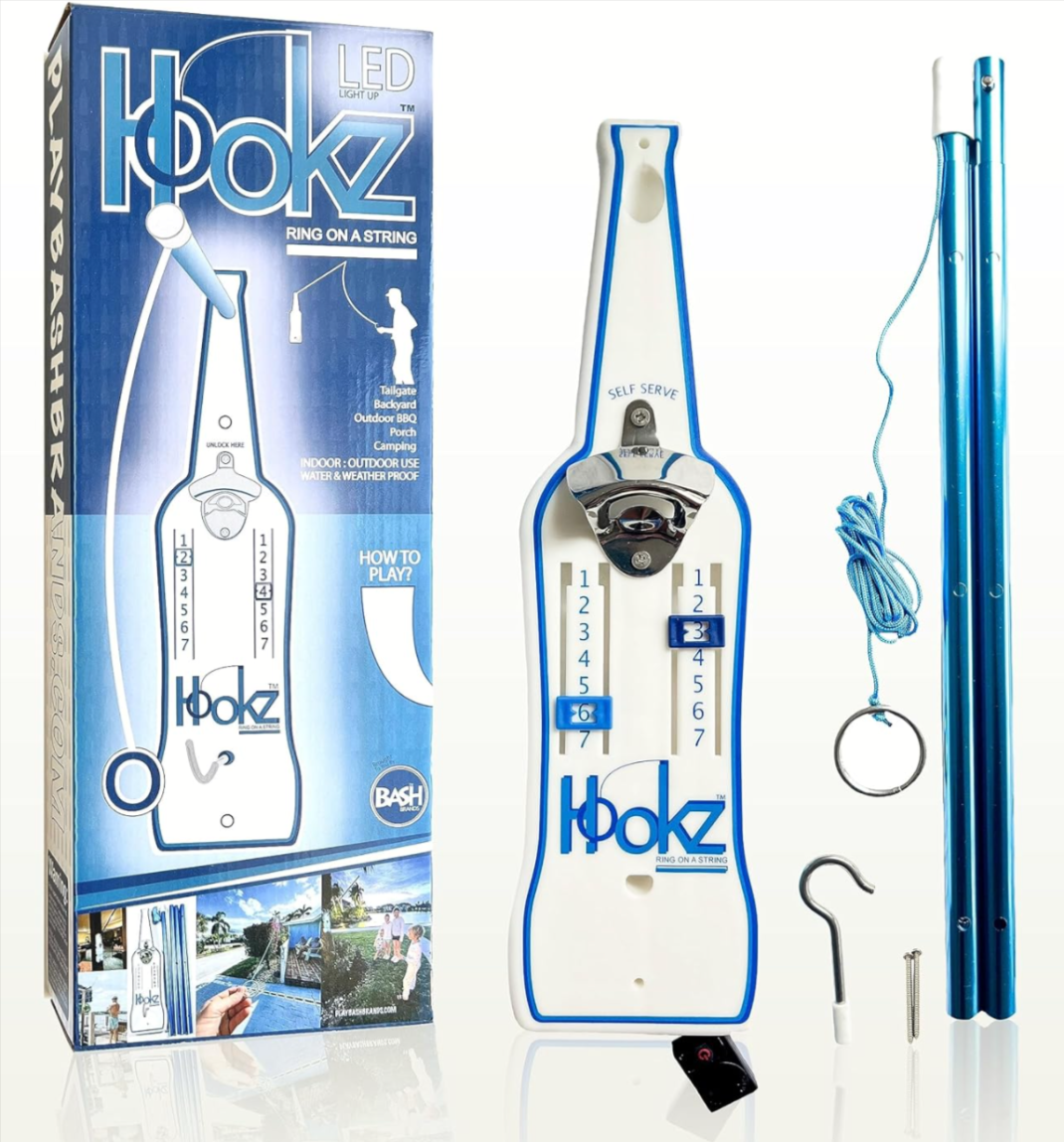 Bottle Bash Brands Hookz LED Ring on a String Game Amazon