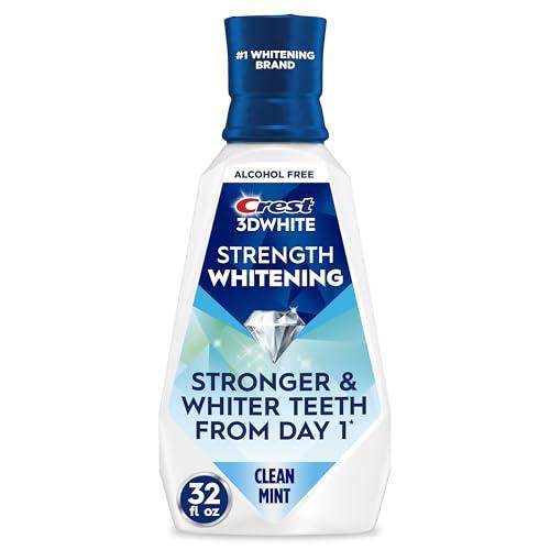 Crest 32oz 3D Clean Mint Mouthwash Amazon