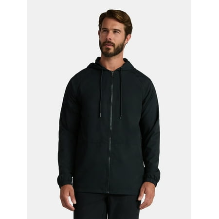 Birdie Bound Men's Zip Mesh Lined Jacket with Long Sleeves, Sizes S-3XL