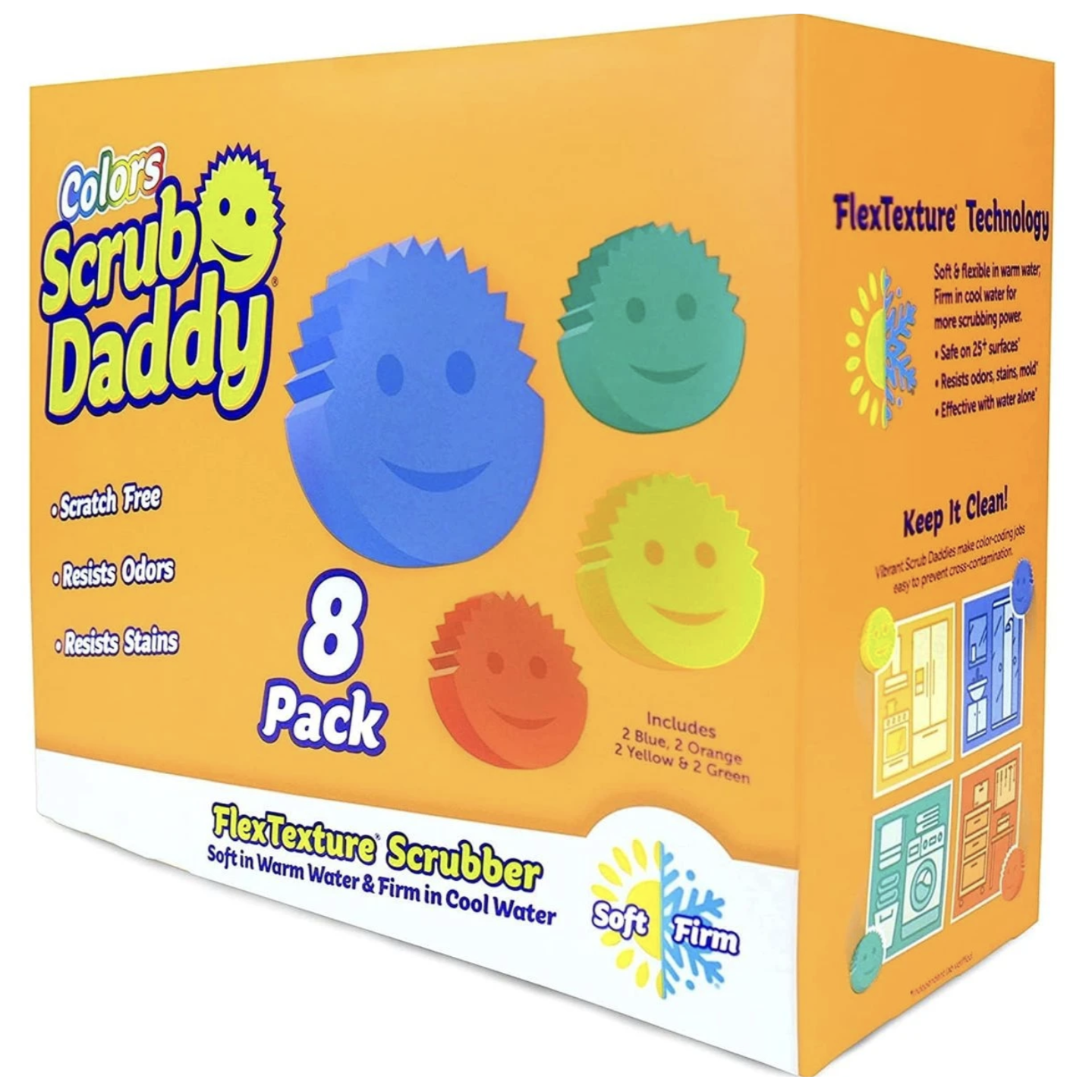 Scrub Daddy 8-Pack $19 Shipped