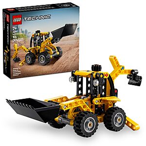 104-Pc LEGO Technic Backhoe Loader Construction Building Toy $7