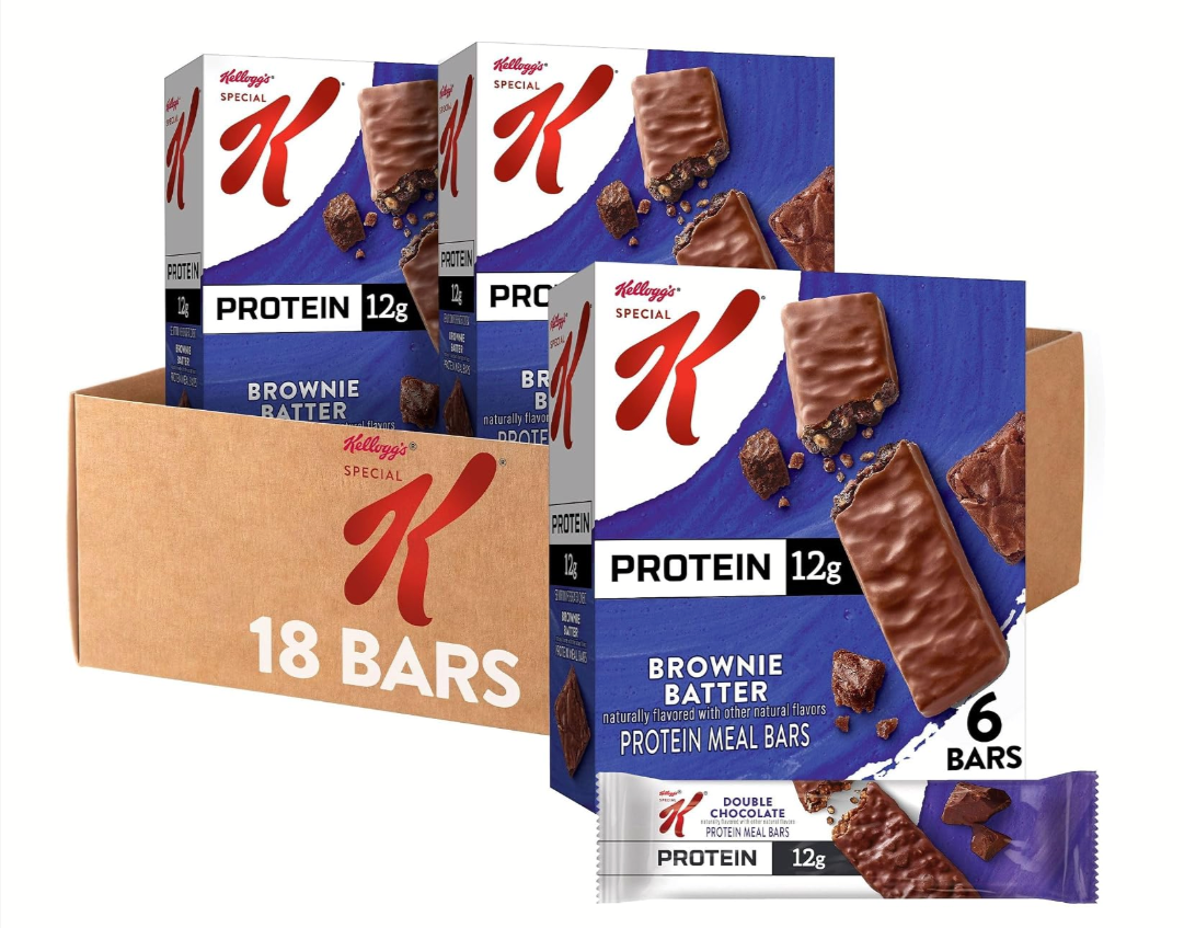 18-Ct Kellogg's Special K Protein Meal Bars Amazon
