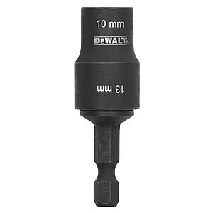 2-in-1 DeWalt Flextorq 10,13 mm x 2" Black Oxide Double-Ended Nut Driver $6.85